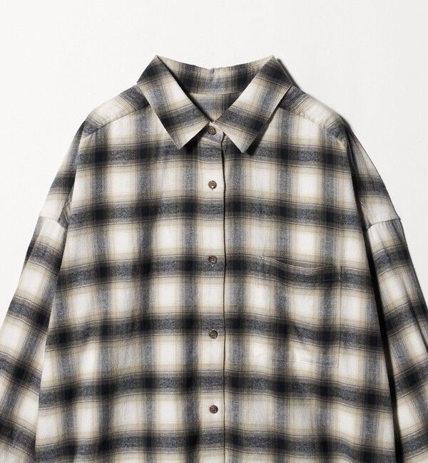 UNITED ARROWS green label relaxing「コットン ネル チェック シャツ」|シャツ・ブラウス|