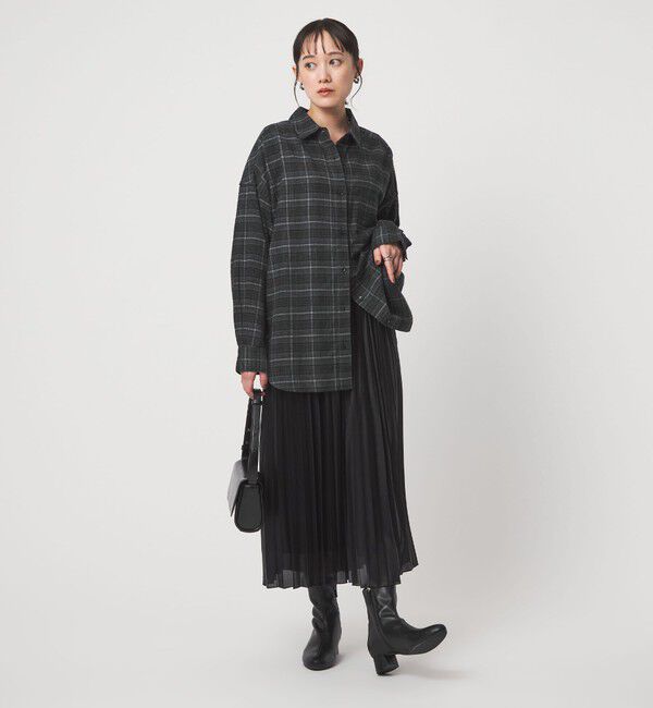 UNITED ARROWS green label relaxing「コットン ネル チェック シャツ」|シャツ・ブラウス|