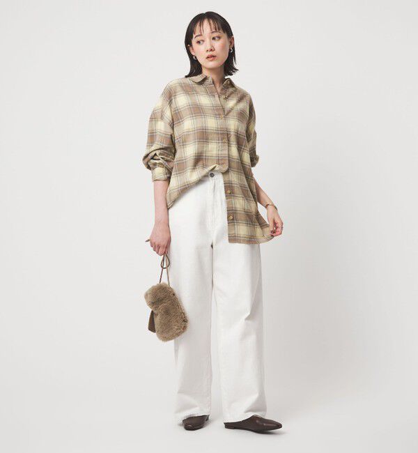 UNITED ARROWS green label relaxing「コットン ネル チェック シャツ」|シャツ・ブラウス|