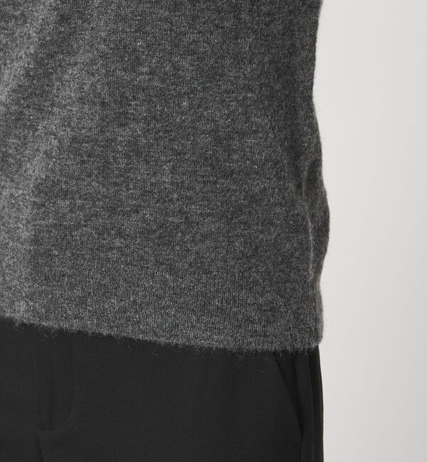 UNITED ARROWS green label relaxing「襟付き フェイクパール プルオーバー ニット ウォッシャブル」|ニット・セーター|