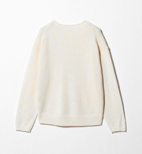 UNITED ARROWS green label relaxing「スパンコール ニット プルオーバー ウォッシャブル」|ニット・セーター|
