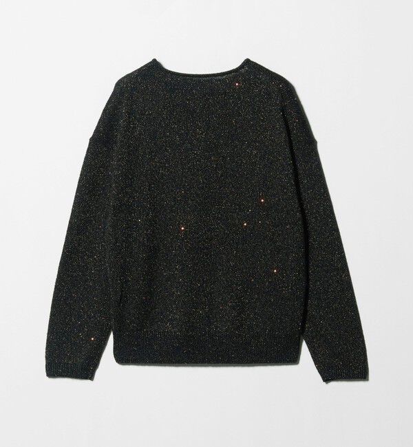 UNITED ARROWS green label relaxing「スパンコール ニット プルオーバー ウォッシャブル」|ニット・セーター|