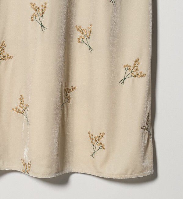 UNITED ARROWS green label relaxing「ベロア シシュウ キャミソール ワンピース」|ワンピース|