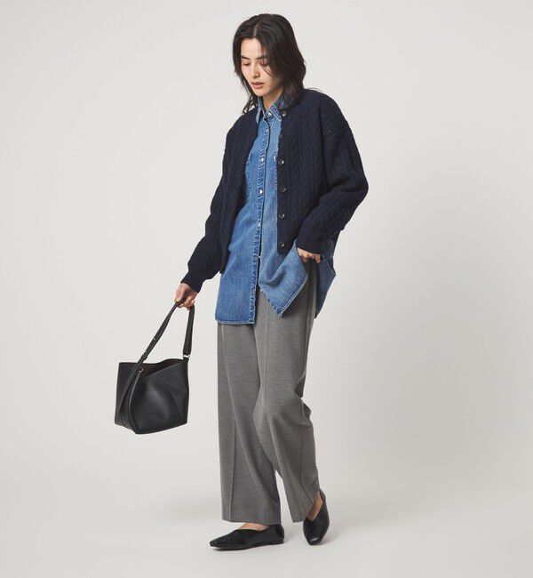 UNITED ARROWS green label relaxing「ゴールバーン 2WAY ニット カーディガン」|カーディガン|