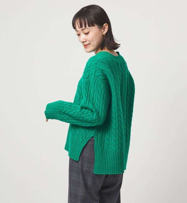 UNITED ARROWS green label relaxing「ゴールバーン Vネック ニット プルオーバー」|ニット・セーター|