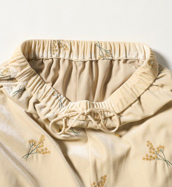 UNITED ARROWS green label relaxing「ベロア シシュウ パンツ」|その他|