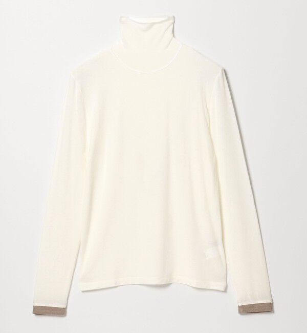 UNITED ARROWS green label relaxing「ベアテン フェイクレイヤード タートルネック プルオーバー」|Tシャツ・カットソー|