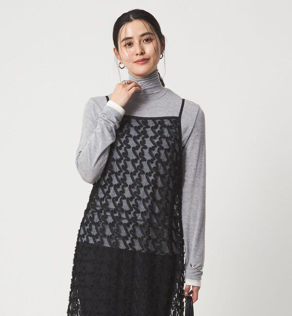 UNITED ARROWS green label relaxing「ベアテン フェイクレイヤード タートルネック プルオーバー」|Tシャツ・カットソー|