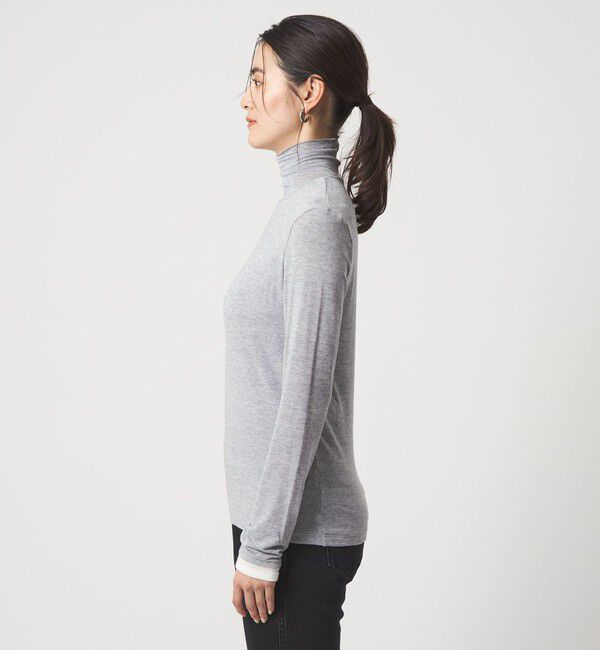 UNITED ARROWS green label relaxing「ベアテン フェイクレイヤード タートルネック プルオーバー」|Tシャツ・カットソー|