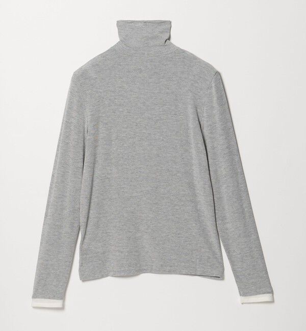 UNITED ARROWS green label relaxing「ベアテン フェイクレイヤード タートルネック プルオーバー」|Tシャツ・カットソー|