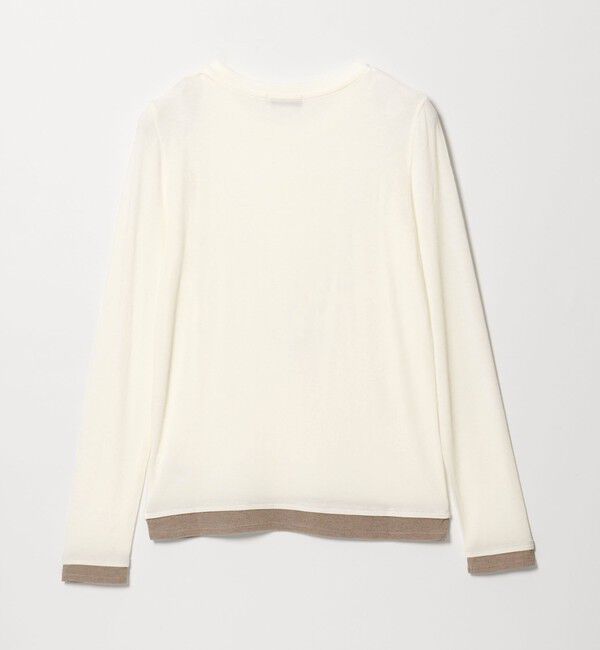 UNITED ARROWS green label relaxing「ベアテン フェイクレイヤード クルーネック プルオーバー」|Tシャツ・カットソー|