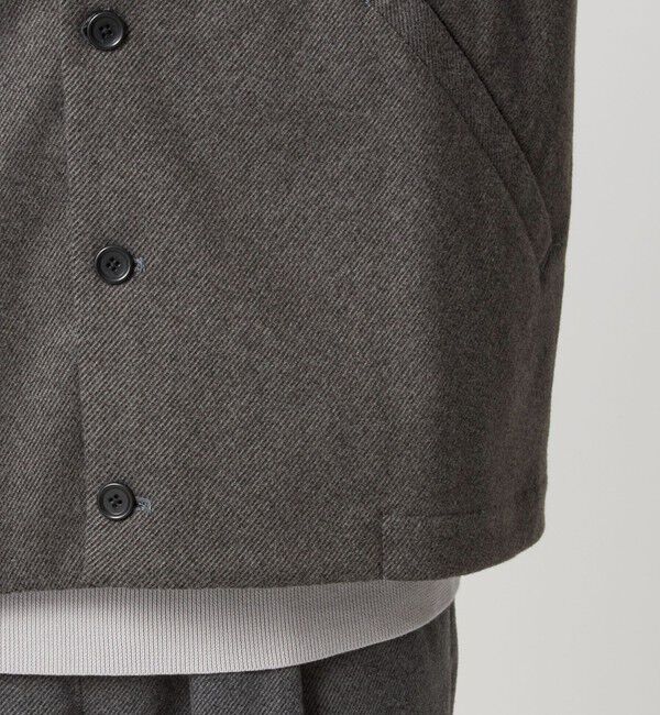 UNITED ARROWS green label relaxing「WONDER CLOTH ノーカラー カーディガン -ストレッチ-」|カーディガン|