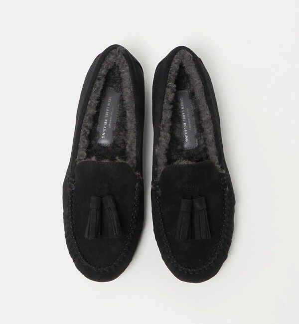 UNITED ARROWS green label relaxing「【WEB限定】ウォームタッセル モカシン 撥水」|モカシン|