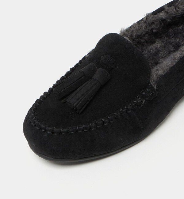 UNITED ARROWS green label relaxing「【WEB限定】ウォームタッセル モカシン 撥水」|モカシン|