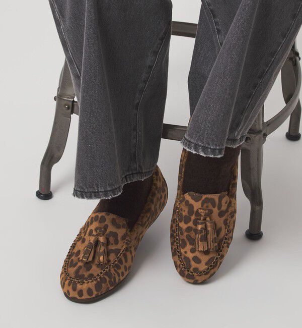 UNITED ARROWS green label relaxing「【WEB限定】ウォームタッセル モカシン 撥水」|モカシン|