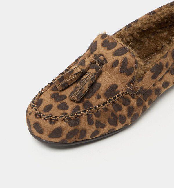 UNITED ARROWS green label relaxing「【WEB限定】ウォームタッセル モカシン 撥水」|モカシン|