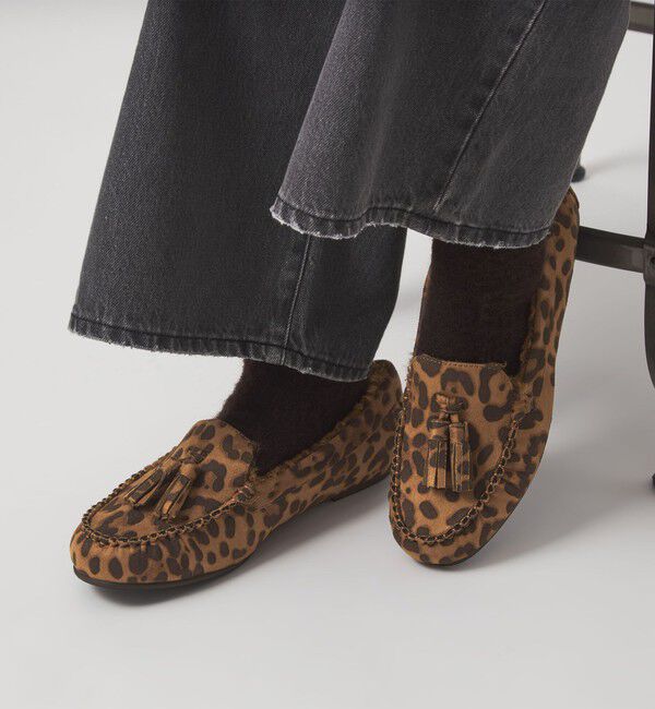 UNITED ARROWS green label relaxing「【WEB限定】ウォームタッセル モカシン 撥水」|モカシン|