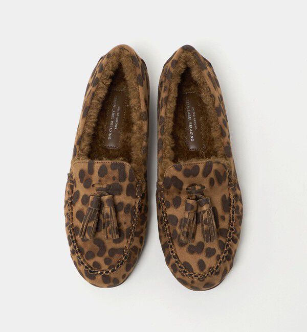 UNITED ARROWS green label relaxing「【WEB限定】ウォームタッセル モカシン 撥水」|モカシン|