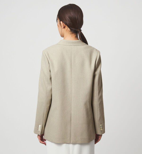 UNITED ARROWS green label relaxing「［size SHORTあり］Greed グリード メランジ ダブル ジャケット」|テーラードジャケット|