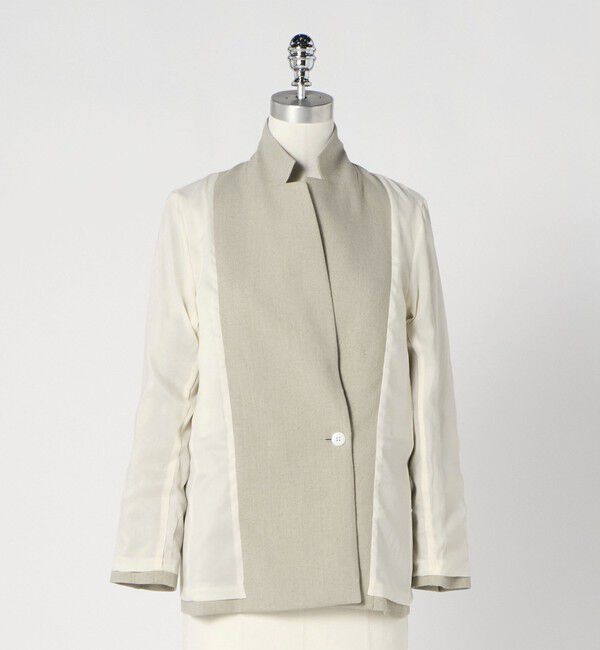 UNITED ARROWS green label relaxing「［size SHORTあり］Greed グリード メランジ ダブル ジャケット」|テーラードジャケット|