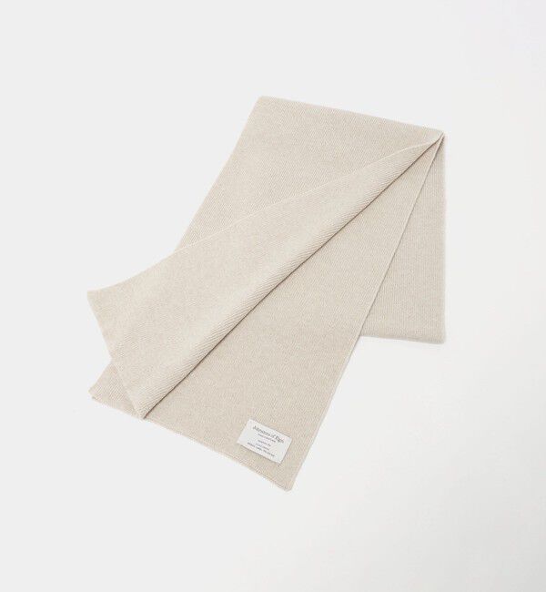 UNITED ARROWS green label relaxing「【別注】＜Johnstons of Elgin＞ニット マフラー」|ストール|