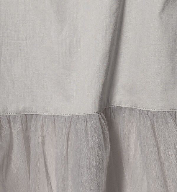 UNITED ARROWS green label relaxing「ニット &times; チュール キャミソール プルオーバー セット」|ニット・セーター|