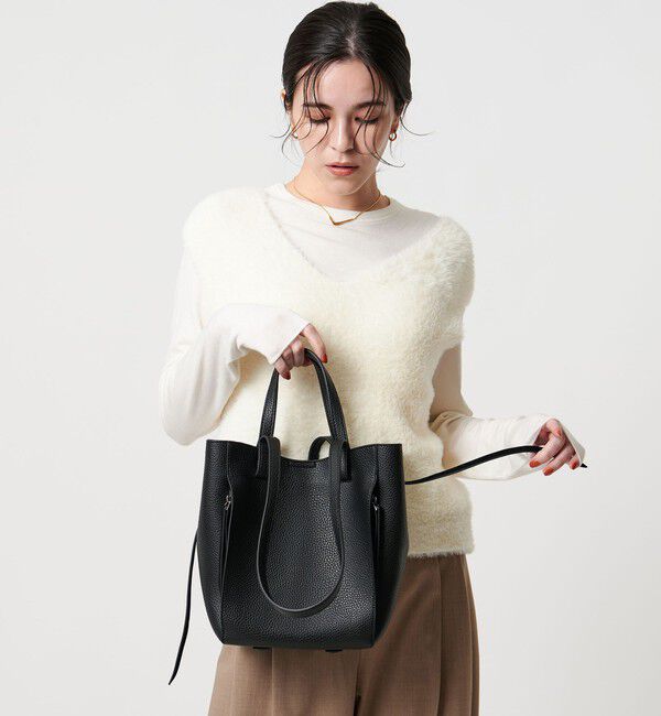 BEAUTY&YOUTH UNITED ARROWS「ジップポケット 2ハンドル トートバッグ -2WAY-」|トートバッグ|