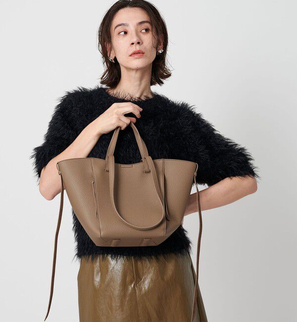 BEAUTY&YOUTH UNITED ARROWS「ジップポケット 2ハンドル トートバッグ -2WAY-」|トートバッグ|