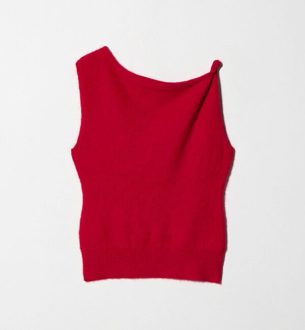 ATTISESSION「＜ATTISESSION＞ツイスト ショルダー ニットトップス」|ニット・セーター|