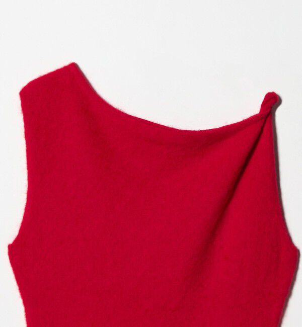 ATTISESSION「＜ATTISESSION＞ツイスト ショルダー ニットトップス」|ニット・セーター|