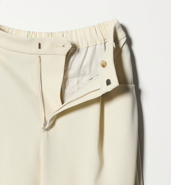 BEAUTY&YOUTH UNITED ARROWS「ポリエステルブレンド ツイルバックゴムパンツ」|スラックス|