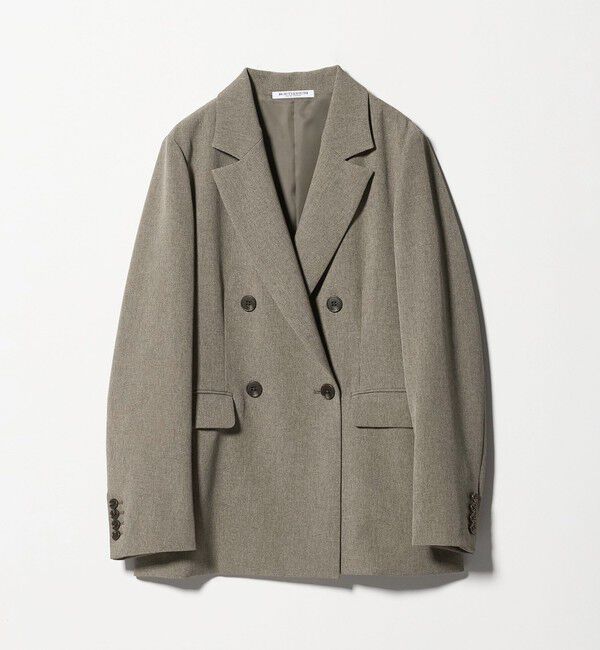 BEAUTY&YOUTH UNITED ARROWS「ポリエステルブレンド ダブルジャケット」|テーラードジャケット|