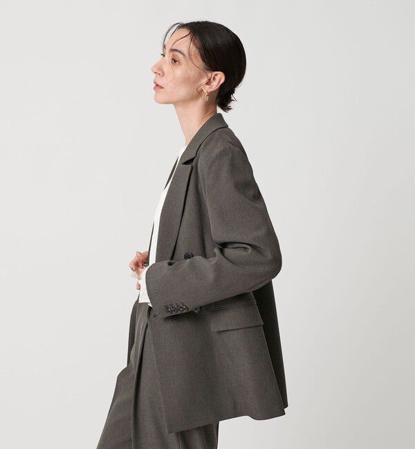 BEAUTY&YOUTH UNITED ARROWS「ポリエステルブレンド ダブルジャケット」|テーラードジャケット|