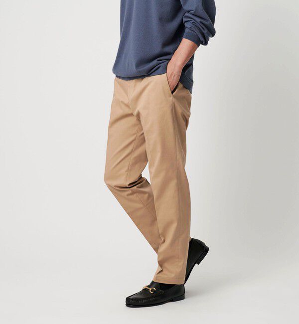 BEAUTY&YOUTH UNITED ARROWS「ストレッチ チノ ノープリーツ スリム パンツ 伸縮」|チノ|