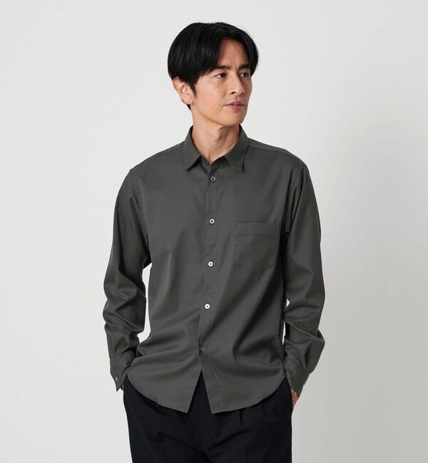 BEAUTY&YOUTH UNITED ARROWS「クリア オックスフォード レギュラー シャツ SLIM型」|シャツ・ブラウス|