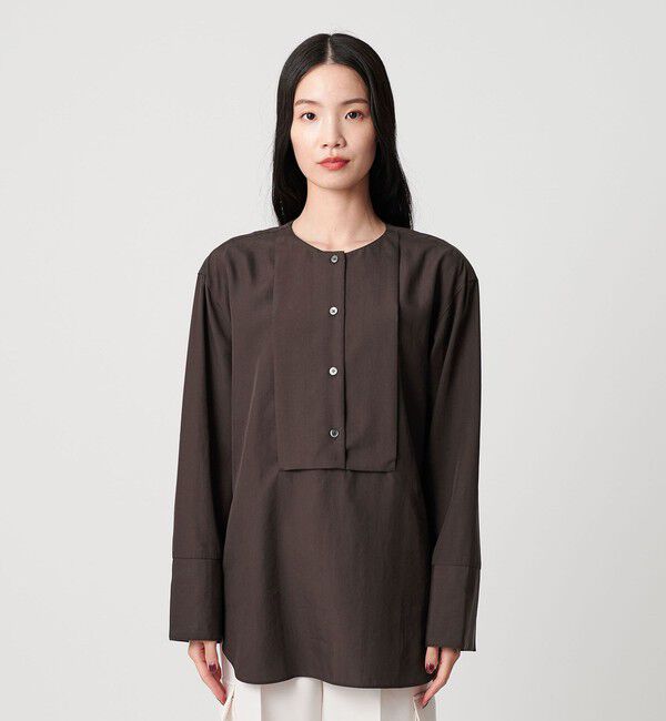 BEAUTY&YOUTH UNITED ARROWS「セルロース ビブヨークブラウス」|チュニック|