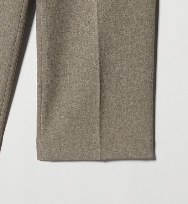 BEAUTY&YOUTH UNITED ARROWS「ポリエステルブレンド バックゴムストレートパンツ」|スラックス|