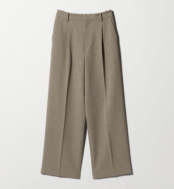 BEAUTY&YOUTH UNITED ARROWS「ポリエステルブレンド バックゴムストレートパンツ」|スラックス|