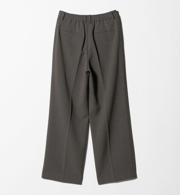 BEAUTY&YOUTH UNITED ARROWS「ポリエステルブレンド バックゴムストレートパンツ」|スラックス|