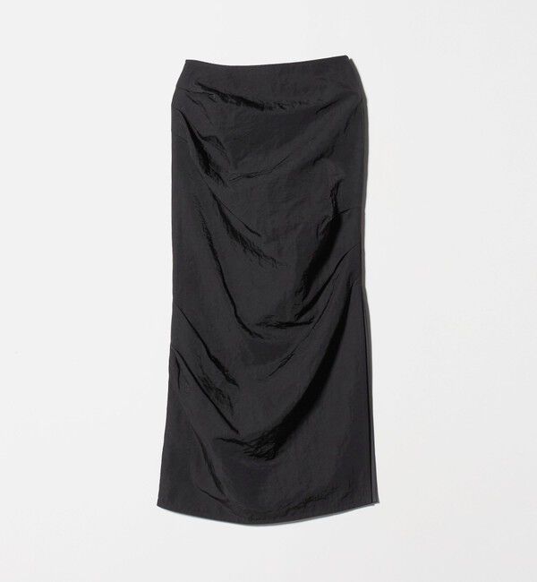 ATTISESSION「＜ATTISESSION＞ナイロン ドレープ ロング スカート」|スカート|