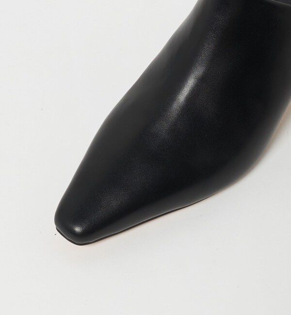 BEAUTY&YOUTH UNITED ARROWS「レザーライク ポインテッド ミュール」|サンダル|