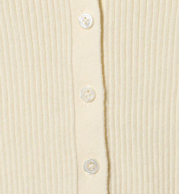 BEAUTY&YOUTH UNITED ARROWS「コットンカシミヤ リブセーラーカラー カーディガン ウォッシャブル」|カーディガン|