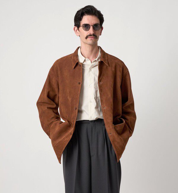 STEVEN ALAN「＜Steven Alan＞ ラフ スエード カバーオール」|その他|