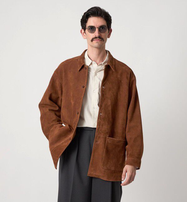 STEVEN ALAN「＜Steven Alan＞ ラフ スエード カバーオール」|その他|