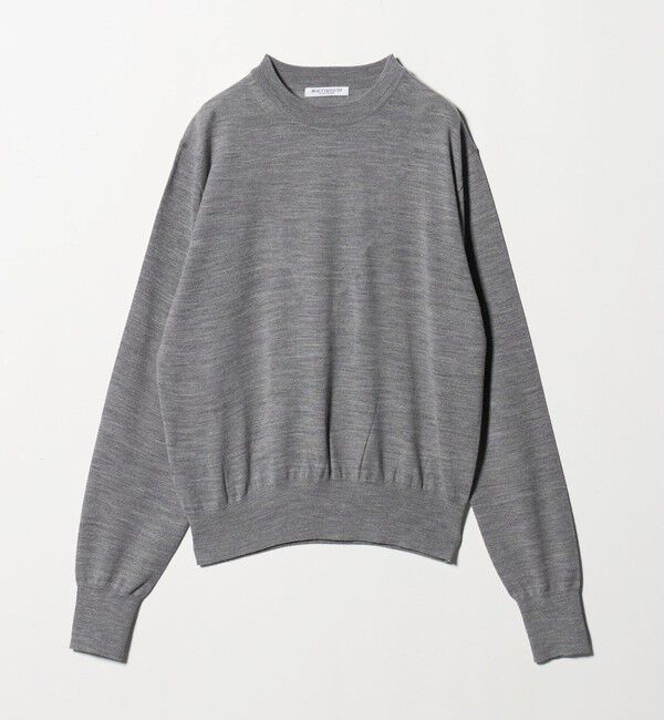 BEAUTY&YOUTH UNITED ARROWS「ウールポリエステル ハイゲージクルーネックニット ウォッシャブル」|ニット・セーター|