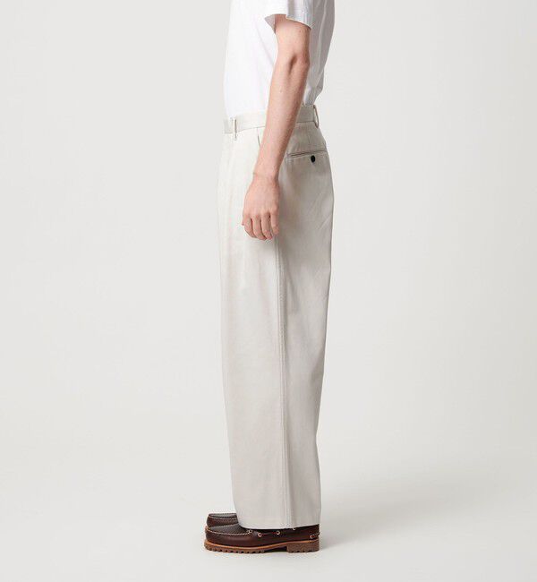 BEAUTY&YOUTH UNITED ARROWS「ダルカラー ワイド チノパンツ」|チノ|