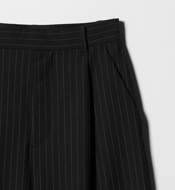 BEAUTY&YOUTH UNITED ARROWS「ポリエステルブレンド カーブパンツ」|スラックス|