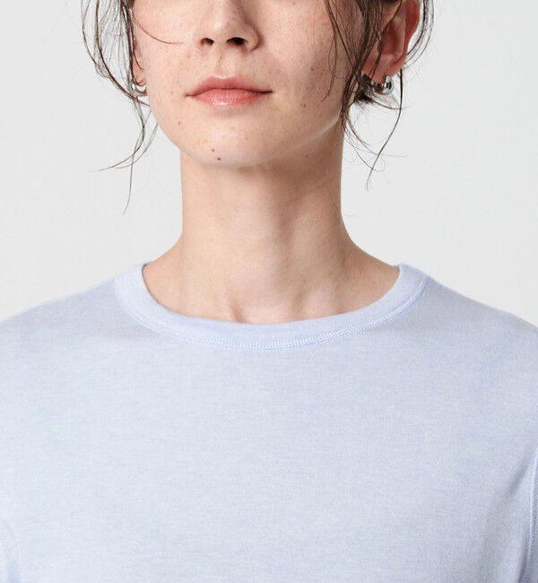 BEAUTY&YOUTH UNITED ARROWS「セルロースウールブレンド クルーネックカットソー」|Tシャツ・カットソー|