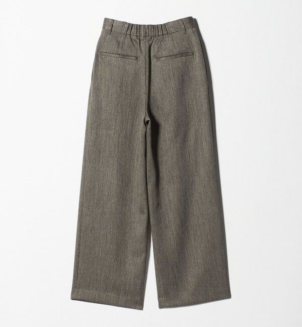 BEAUTY&YOUTH UNITED ARROWS「ツイードライク バックゴムワイドパンツ ウォッシャブル」|その他|