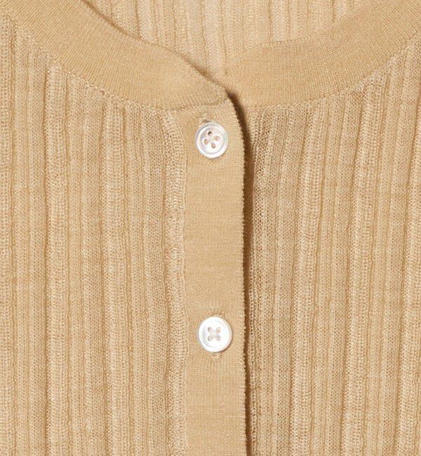 BEAUTY&YOUTH UNITED ARROWS「アルパカブレンド ランダムリブ ヘンリーネックプルオーバー」|ニット・セーター|